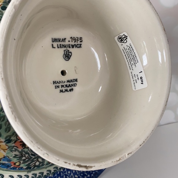 CERAMIKA ARTYSTYCZNA 12” Cake Stand - Picture 8 of 9